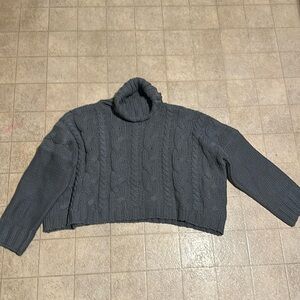 Knit Crop Top Sweater